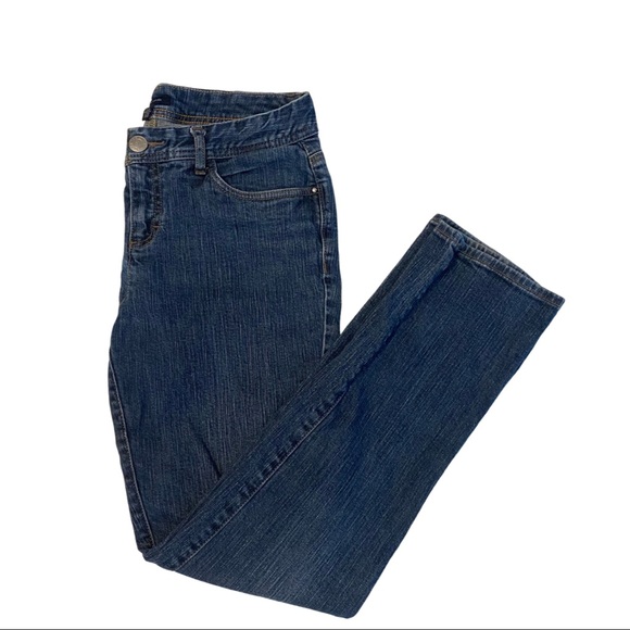 Tommy Hilfiger Dark Wash Mid Rise Jeans - Picture 2 of 11